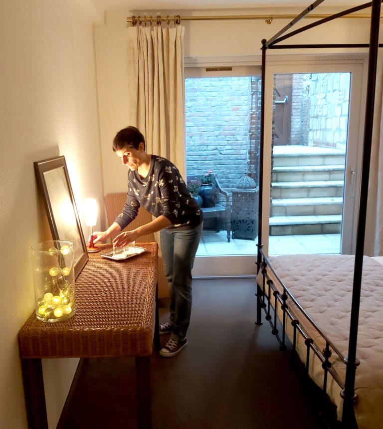 Hôtel Jean de Bruges St Riquier : mise en valeur des chambres, Aménagement et décoration de chambre