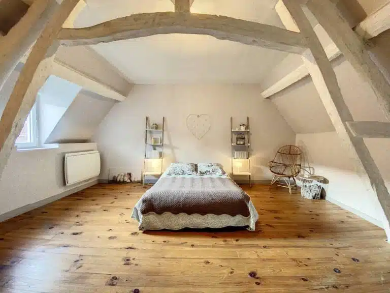 chambre réalisée par Sophie Martinet experte home staging et décoratrice Abbeville